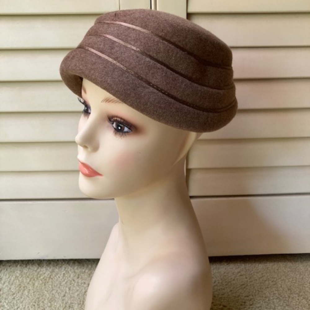 1940's Henry Pollak Wool Juliet Hat